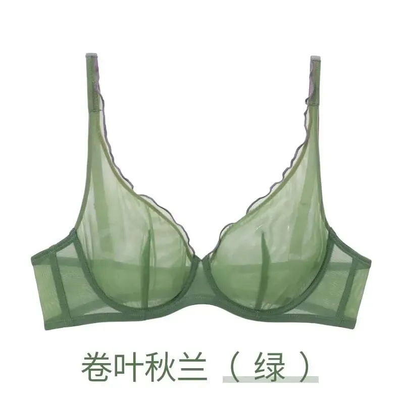 Womens Non Padded Lingerie Set Push Up Bra Full Cup Lightweight Summer Push Up Bra for Women Ultra Thin Support Bra Best Seller — image 9