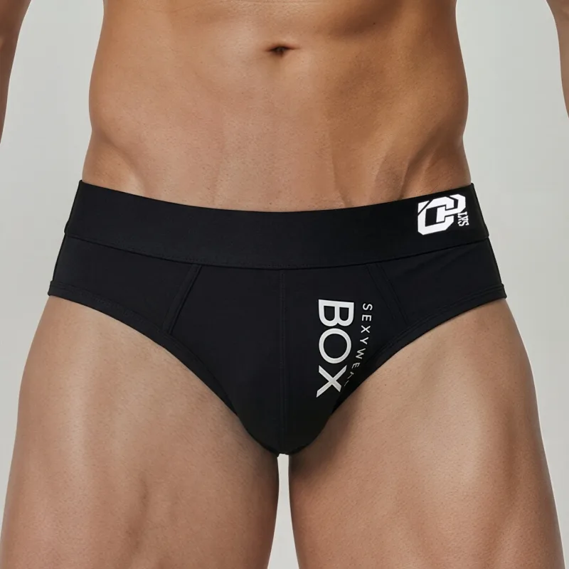 1/2Pcs High Quality Low Waist Sexy Mens Underwear Briefs Letter Print Men's Lingerie Cotton Men's Briefs Bikini Man Underpants — image 26