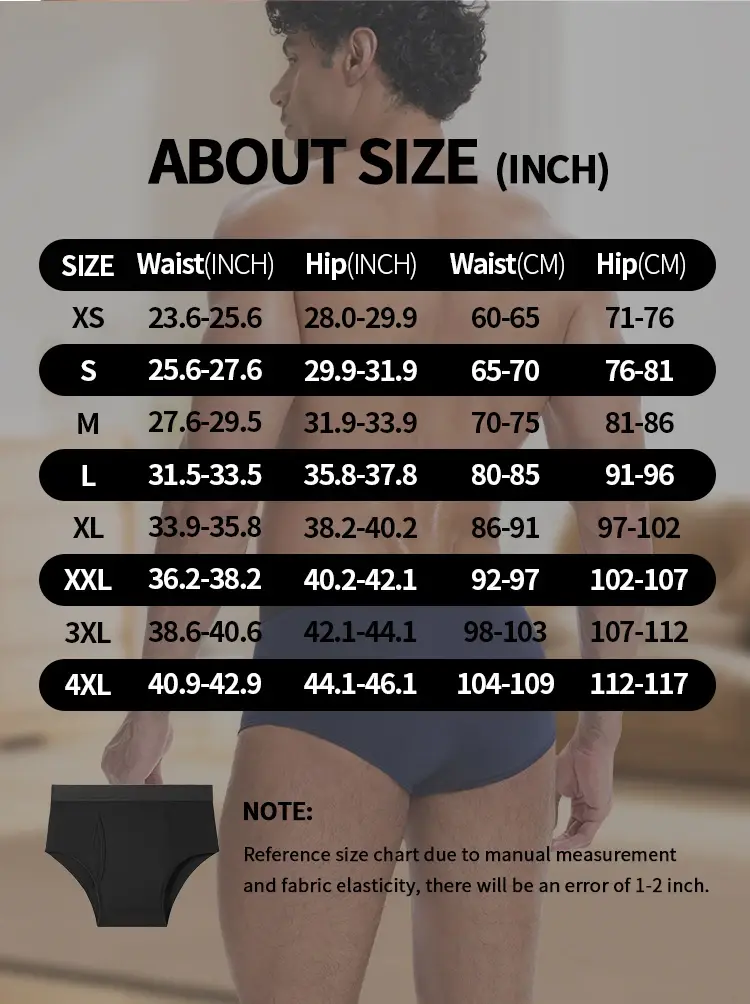 Incontinence Men Briefs Elder Cozy Urinary Panties Odorless Boxers Maximum Absorbency Boyshorts Leak Proof Cotton Underpants — image 7