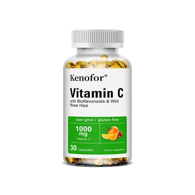 Βιταμίνη C 1000 Mg - με Citrus Rosehip Ανοσοποιητική Υποστήριξη Παραγωγή Κολλαγόνου Υγεία του Δέρματος Αντιοξειδωτικό 120 Κάψουλες — image 8