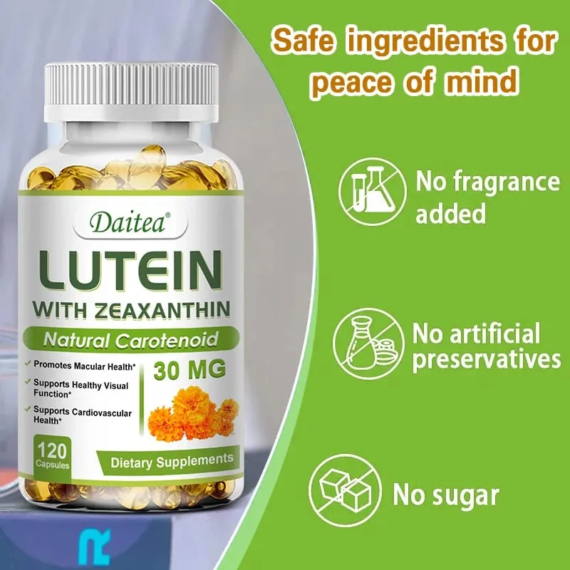 Lutein Eye Supplement - Containing Vitamins Zeaxanthin Extract Improve Eye Edema Improve Vision Health Eye Health — image 3