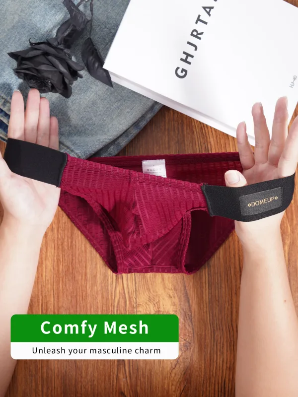 1/2/3PCS New Men's Premium Mercerized Cotton Briefs Ultra‑Thin Breathable Silky Soft Fitness Gym Daily Wear Men Underwear — image 20