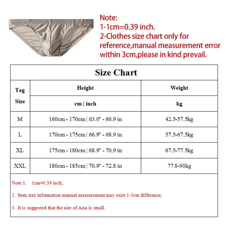 Men's Silky Satin Briefs Sexy Low Rise Underwear Soft Stretchy Bikini Panties Shiny Smooth Butt-lifting Briefs Fitness Underpant — image 7