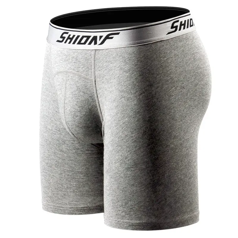 150 KG 9XL surdimensionné hommes sport culottes mâle coton longue jambe Boxer séchage rapide Jogging Fitness Shorts hommes serré course court — image 8