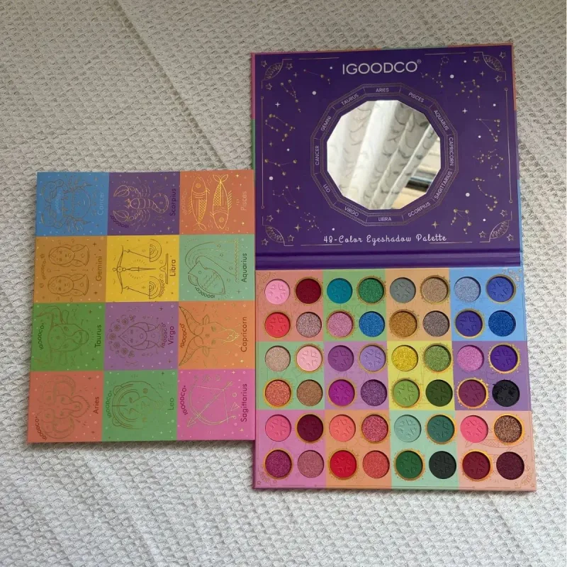 Boutique 96 Colors Eye Shadow Plate Shimmer Matte Sequin Eyeshadow Colorful Stage Ball Dedicated Neon Eyeshadow Palette Beauty — image 9