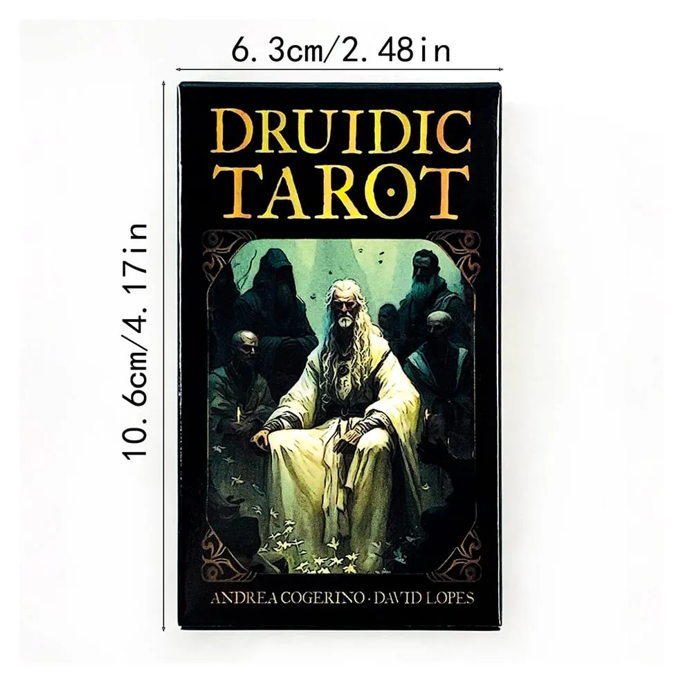 Cards 78 Cards Fortune Telling Mysterious Divination Επιτραπέζιο παιχνίδι καρτών Παιχνίδι Πνευματικές προμήθειες για συλλέκτες Ταρώ — image 6
