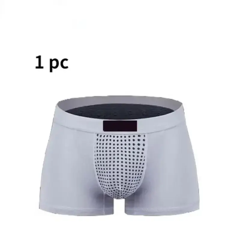 Upgraded Version of Men's Magnetic Therapy Health Panties 22 Magnet Reinforced Boxer Briefs (L-6XL) Brazilian Men's Underwear — image 2