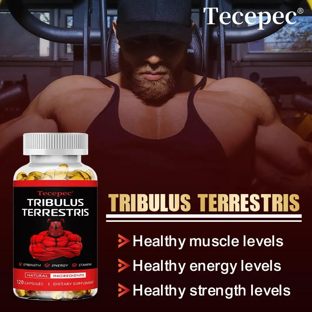 Tribulus Extract Capsules For Men - Extra Strength 6700 Mg - Energy Endurance & Natural Energy Non-GMO — image 5