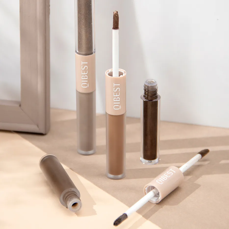 2 σε 1 Stick Pearly Matte Eyeshadow Cream Smooth Nude Eye Makeup Liquid Contour Shadow Stick Αδιάβροχο Shimmer High Light Pen — image 7