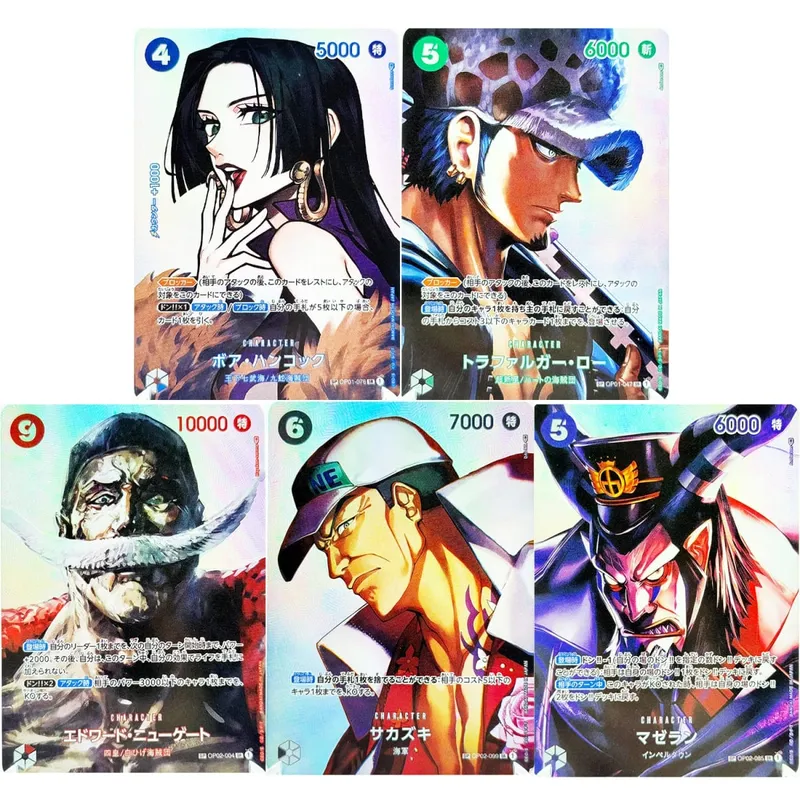 Full Set One Piece Card Game SP Rare Card Complete Collection Υψηλής ποιότητας DIY Replica Anime Foil Proxy Card [Αγγλικά/Ιαπωνικά]