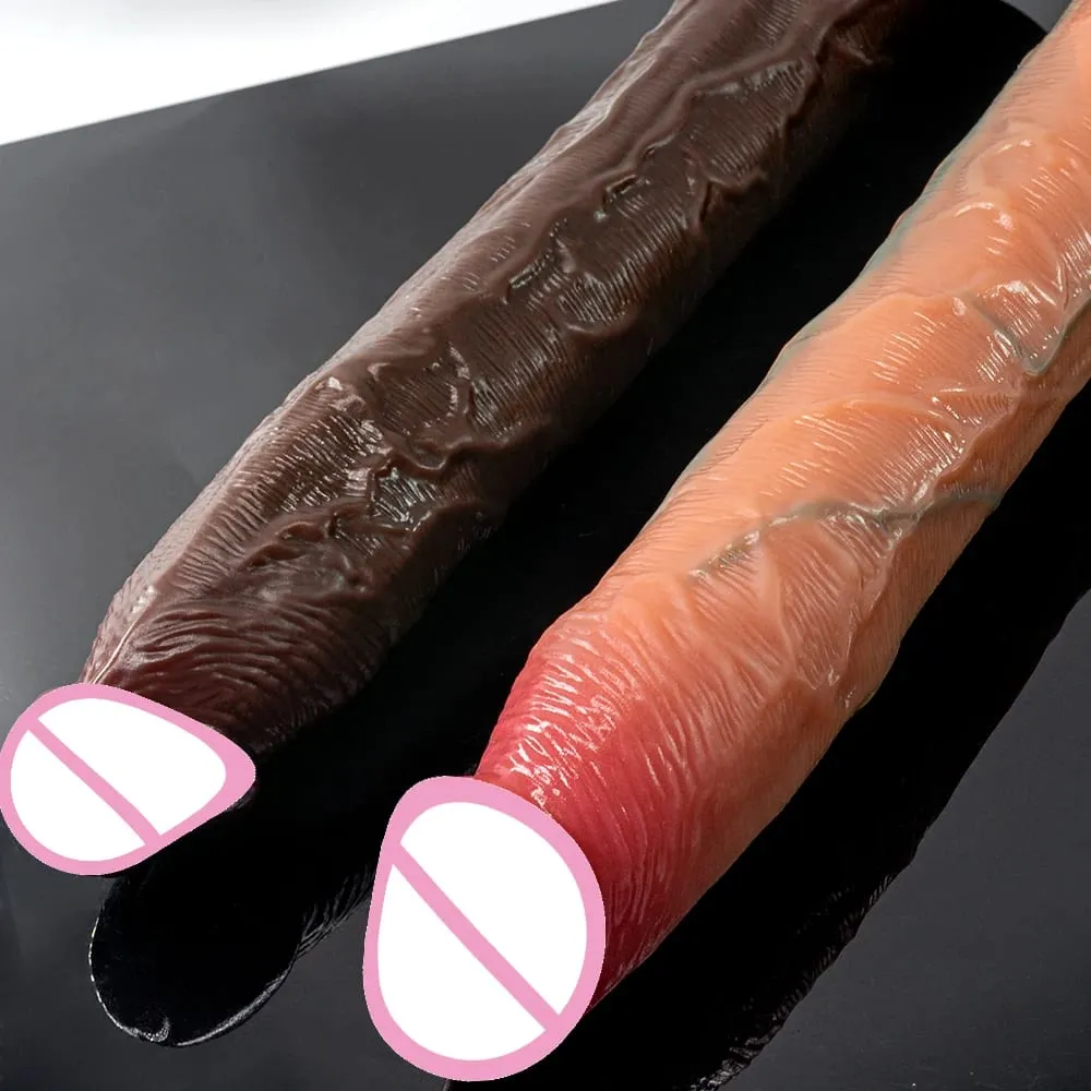 Super Long Penis Soft Silicone Dildo Butt Plug Prostate Massager Huge Vagina Anal Dildo Suction Cup Adult Sex Toys For Women men