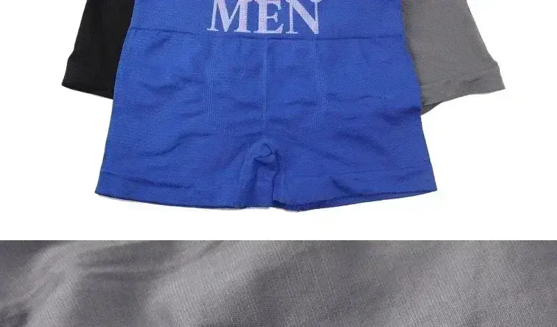 Boxer da uomo da 5 pezzi Intimo traspirante ad alta elasticità Pantaloncini elasticizzati in cotone morbido Comode mutandine in tinta unita 3256812862724852 — image 2