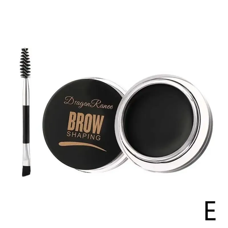 דבק עיצוב גבות Pomade סבון עיצוב גבות גבות ג'ל מתקן שעווה עם מברשת לנשים קוסמטיקה לגבות איפור ג'ל גבות — image 9