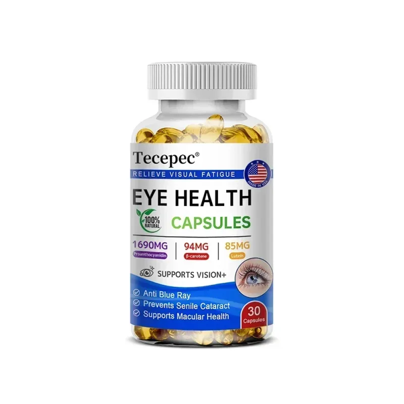 Lutein + Proanthocyanidin - Super Vision Support Supplement Supports Eye Health 120 Softgels — image 8