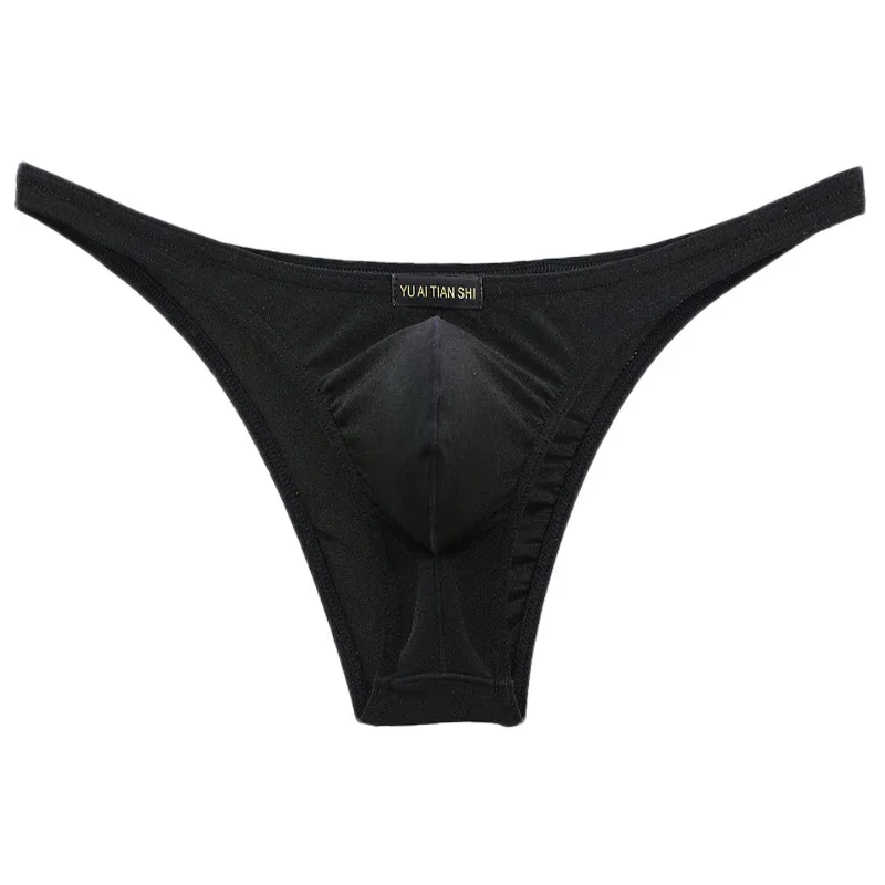 Sexy Underwear Men's Briefs Low Waist Nylon Jockstrap Mini Briefs Bikini Shorts Jockstrap Cueca Underpants Jockmail — image 6