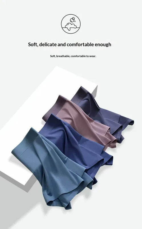 Seamless Men's Briefs Modal-Feel Men's Boxer Briefs Breathable Antibacterial Crotch Men's Boxer Shorts Men's Underwear Shorts — image 15
