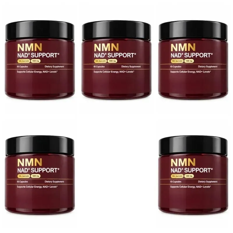 NMN NAD+ Συμπλήρωμα Υποστήριξης 1000mg με TMG & Quercetin για Υγιή Γήρανση Κυτταρικής Ενέργειας & Αντιοξειδωτική Υποστήριξη 60 Κάψουλες — image 11
