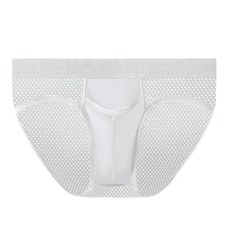 Bullet Separation Panties Men's Sexy U-Convex Briefs Vein Ice Silk Scrotal Rim Sperm Cord Shorts Varicose Heads — image 27