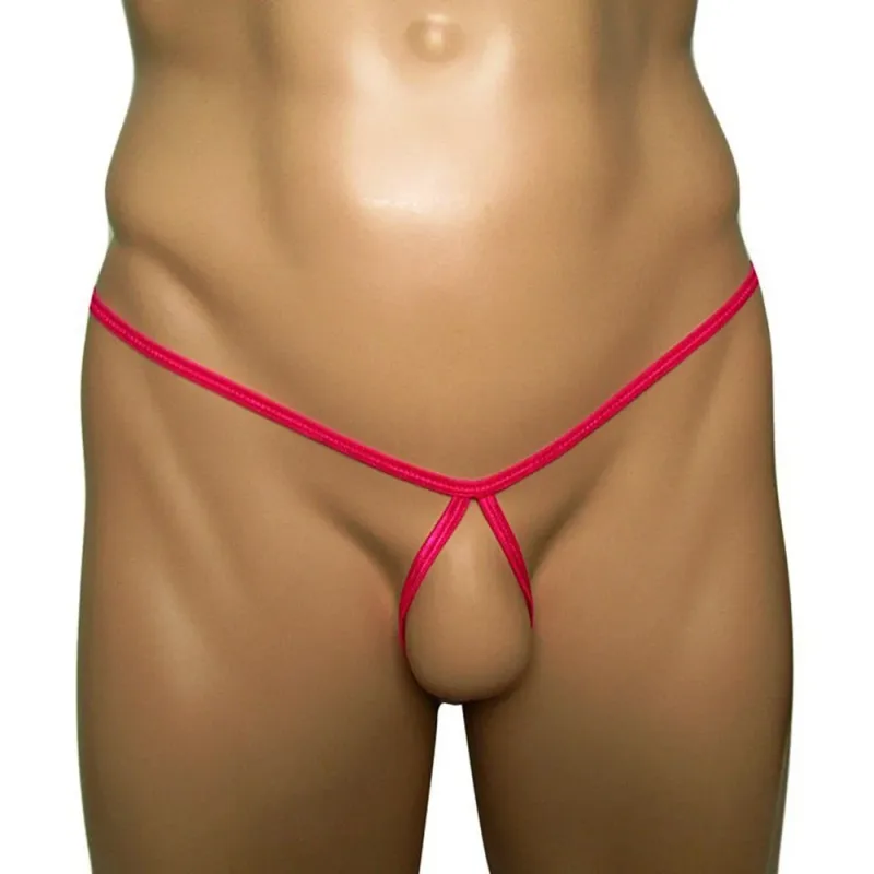 Men'S Sexy And Comfortable Gay SissyBreathable Solid Color Portable Summer Men's Panties Simple Thong Briefs Mens Sexy Underwear