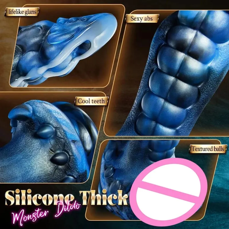 Big Thrusting Dildo Sex Toys Vibrator Remote Control 8 Thrusting Vibration Monster Dildos Vagina Anal G Spot Massager για ζευγάρι — image 6