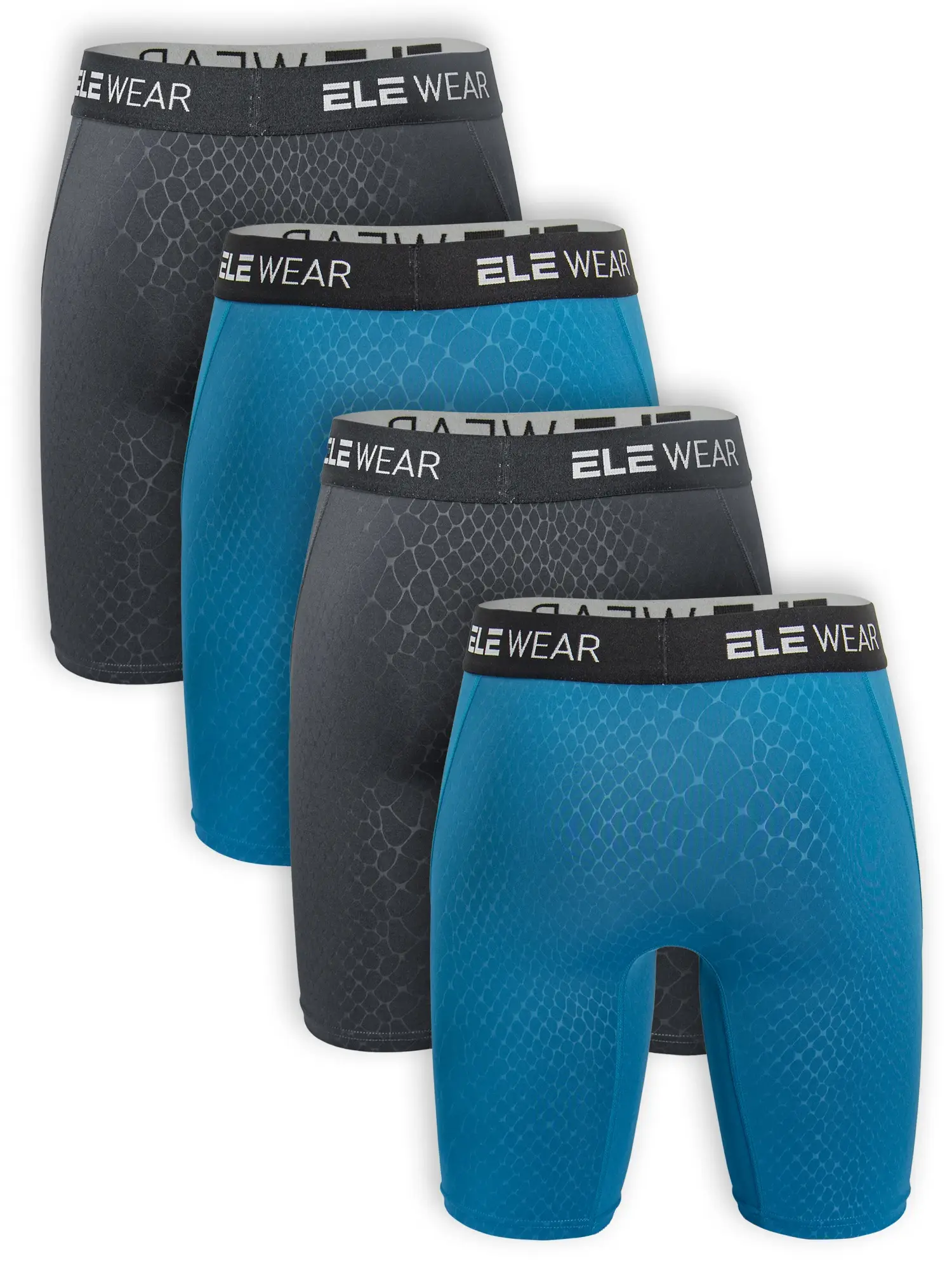 4 pcs Men Underwear Breathable Mens Boxershorts Men's Panties Underpants Plus Size Fashion Boxers Brief — image 3