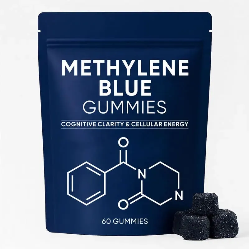 Methylene Blue Compound Gummies 5mg 30/60 Ct Γεύση Μύρτιλλου για Διαρκή Ενέργεια Ψυχική Διαύγεια και Κυτταρική Υποστήριξη Διάθεσης — image 12