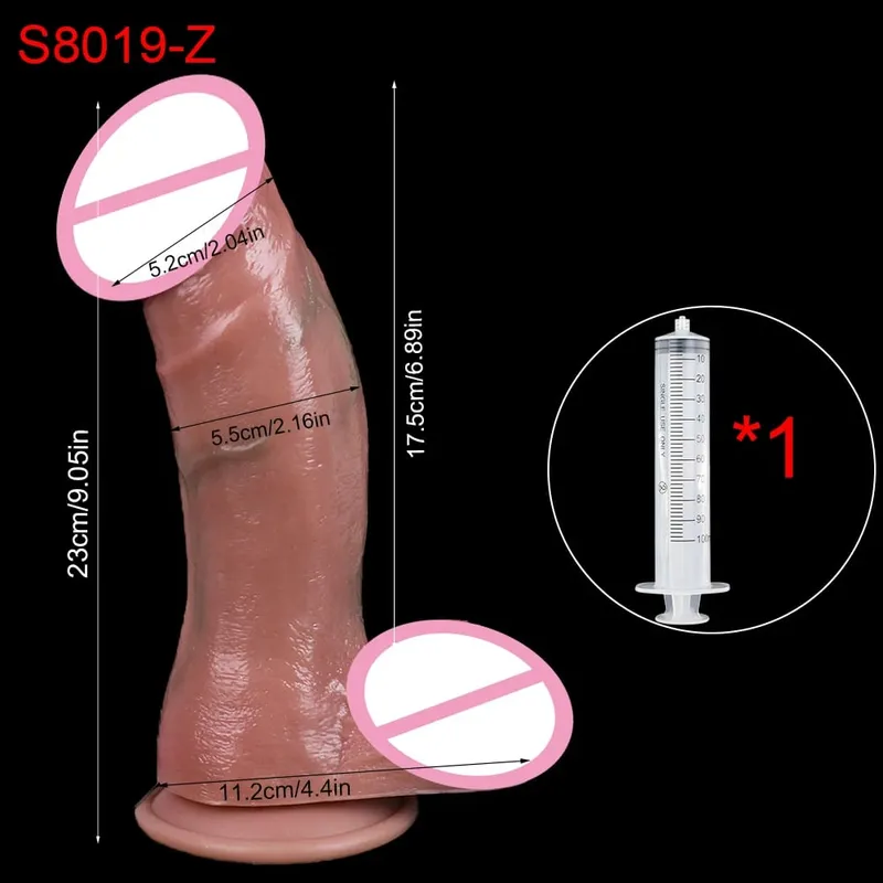 5 Styles Ultra Squirting Dildo Anal Plug Sex Toys For Men Women Gay Masturbator Ejaculating Adult Toys — image 22