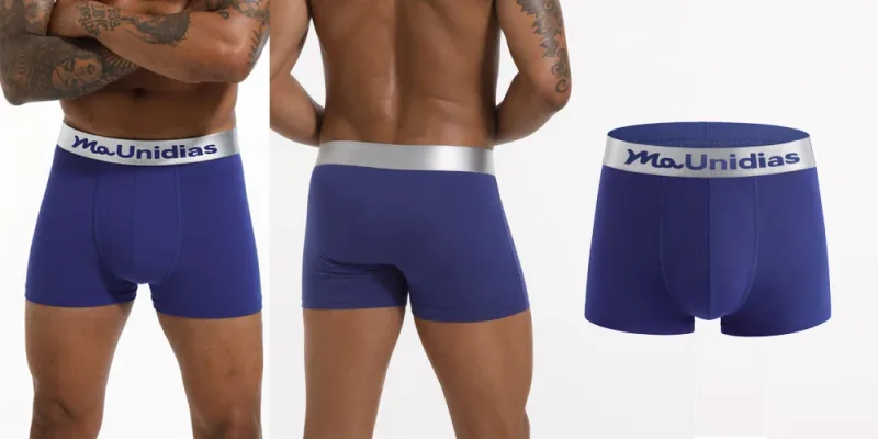8pcs Bamboo Fiber Boxer Briefs White Men's Panties Letter Waistband Underwear Man Boxers Solid Color Boxershorts Men Underpants — image 15