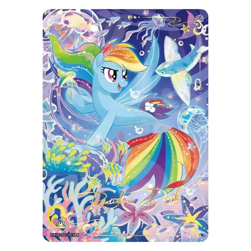 Genuine My Little Pony Card Friendship Eternal 6 7 8 Huiyue Series SC SLR SGR UR Cute Princess Anime Collectible Cards Toy — image 12