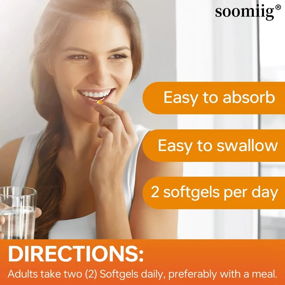 Vitamina D3 K2 - Suplemento de saúde óssea e suporte imunológico - com 5.000 UI de vitamina D e 50 mcg de vitamina K2 sem soja