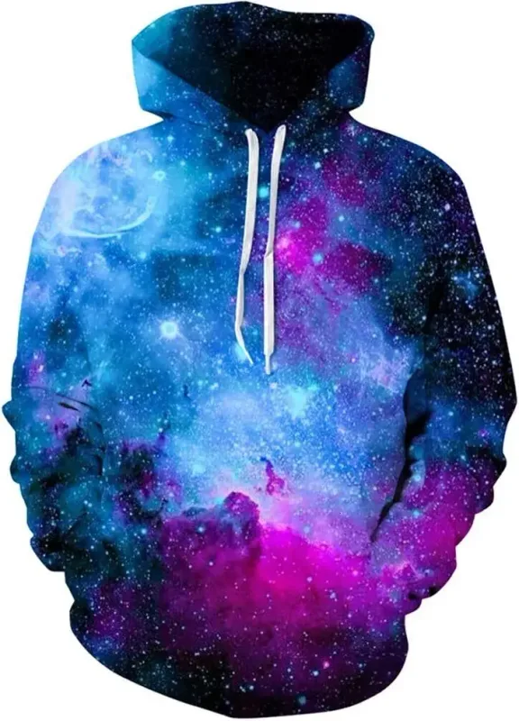 Sudaderas con capucha gráficas para hombre Sudadera con capucha unisex con estampado novedoso, sudadera con estampado 3D y bolsillo, sudadera con capucha gráfica cálida de manga larga Me