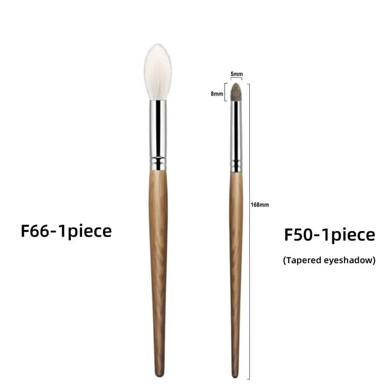 Tapered Highlighter Brush Υψηλής ποιότητας φυσική τρίχα που ρυθμίζει το πρόσωπο Powder Blending Blusher Πινέλα μακιγιάζ