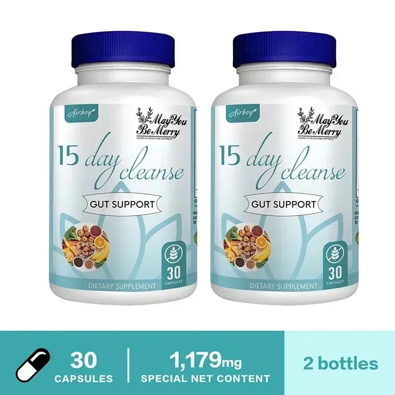 15 Day Cleanse - Intestinal Cleansing Detoxification Relieves Bloating Promotes Digestion Metabolism and Weight Management — image 9