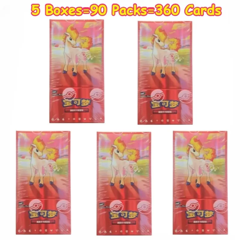 100%Original Pokemon 17.5 Eevee Booster Pack Gem Pack Vol1 2 3 4 5 Cards Pokemon PTCG Trading Gem Bag Cards Collected Toy Gift — image 18