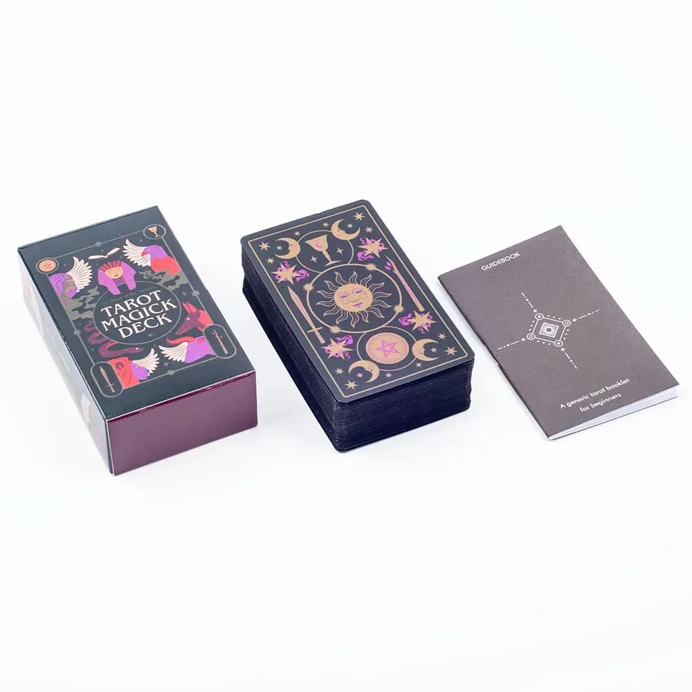 Tarot Magick Deck with Guidebook 10,3x6,1 cm Επιτραπέζια Oracle Cards for Parties for Divination and Spiritual Insight Επιτραπέζιο παιχνίδι — image 3