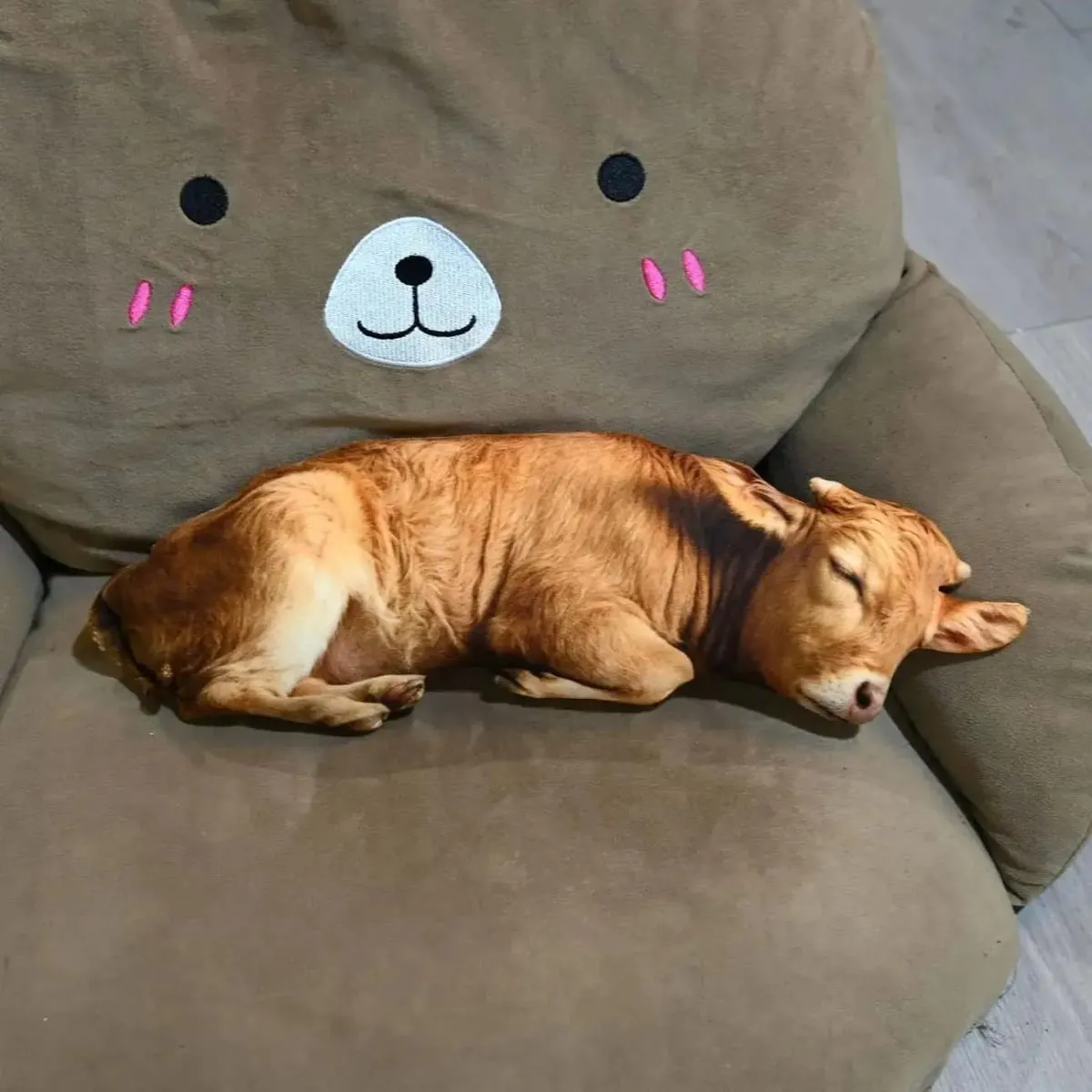 【In Stock】Cute Lifelike Simulation Pig Plush Toy Soft Sleeping Pillow Holiday Gift For Close Friends Home Sofa Decor Cushion