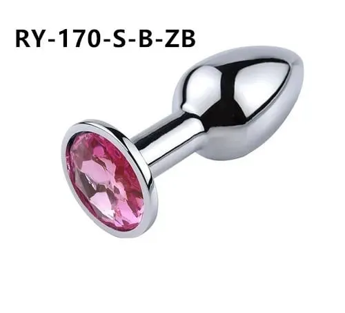1Pcs Crystal Anus Metal anal plug Jewelry base novice player to senior player 5 size SM Butt g-point massage BDSM sex toys — image 11
