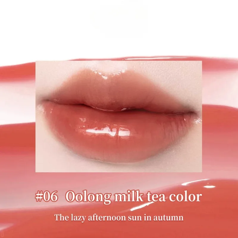 Lip Gloss σε σχήμα Ginger Candy με υγρή και θρεπτική υφή μακράς διαρκείας και ζωηρό χρώμα Ένα χαριτωμένο lip gloss.