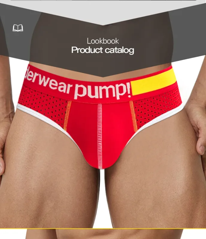 Men's Low Waist Slimming Mesh Briefs U Convex Pouch Elastic Waistband Breathable Colorful Jockstrap Underwear — image 19