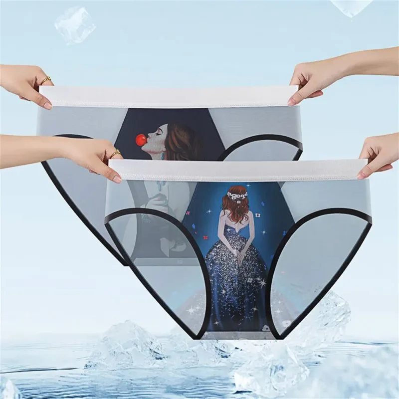 Novelty Cartoon Mesh Briefs Men Underwear NEW 2026 Male U Convex Pouch Underpants Plus Size XL-4XL — image 15
