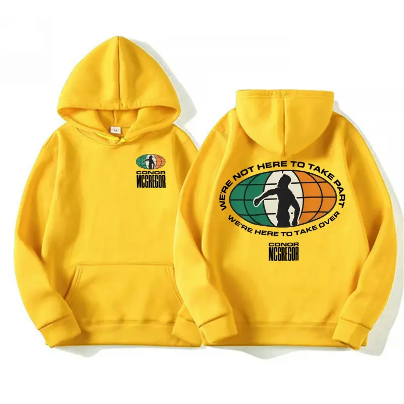 Sudadera con estampado de doble cara de The Notorious Conor McGregor para hombre y mujer, sudaderas con capucha clásicas góticas de moda, jerséis de manga larga de lana