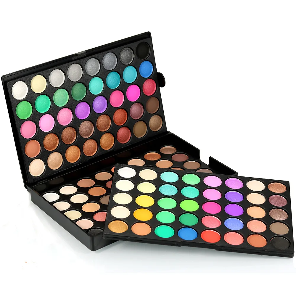 120 Χρώματα Gliltter Eyeshadow Matte Shimmer Make Up Palette Μεγάλης διάρκειας Αδιάβροχη Σκιά Σκιών Μακιγιάζ Cosplay Eye Shadow Cosmetics — image 4