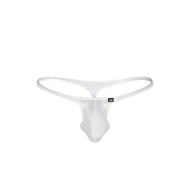 Men's Underwear Japanese Style Ultra-Thin Ice Silk Thong Low Waist Elastic Comfortable T-Back — image 26
