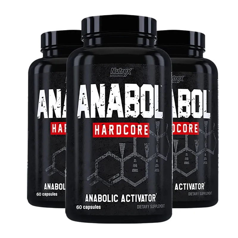 Anabol Hardcore - Μυϊκό Συμπλήρωμα Διαιτητικές Κάψουλες Lean Muscles Strength Growth Repair Recovery 6-Keto-Diosgenin Acetate — image 10