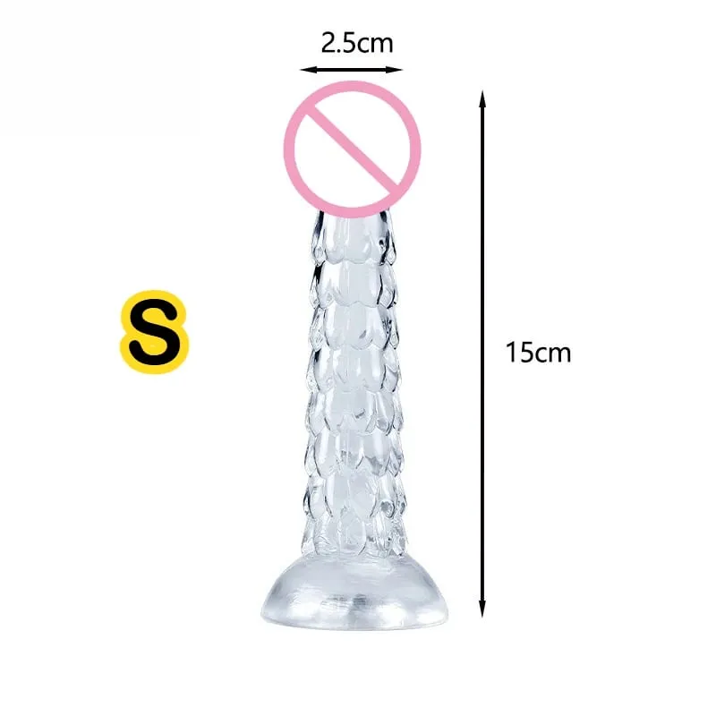 Dragon Dildo with Suction Cup – Soft Anal Plug & Butt Whip Dilator for Women and Men – Fantasy Sex Toys for Adults Pleasure — image 2