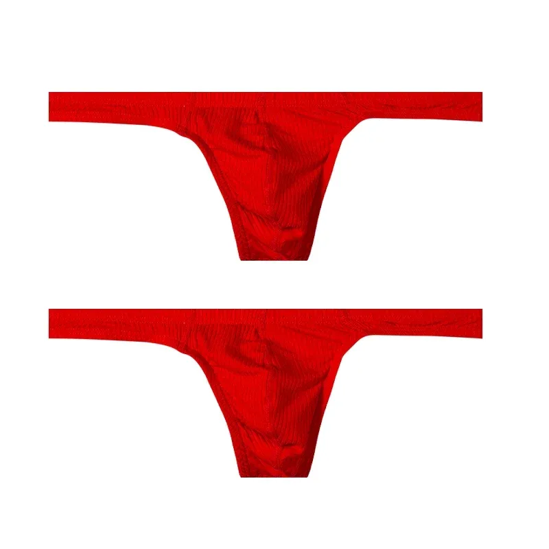 Cotton Men's Big Pouch Thong Panties Men Cotton Sports Running Underwear Comfortable Seamless Male G-string Briefs — image 26