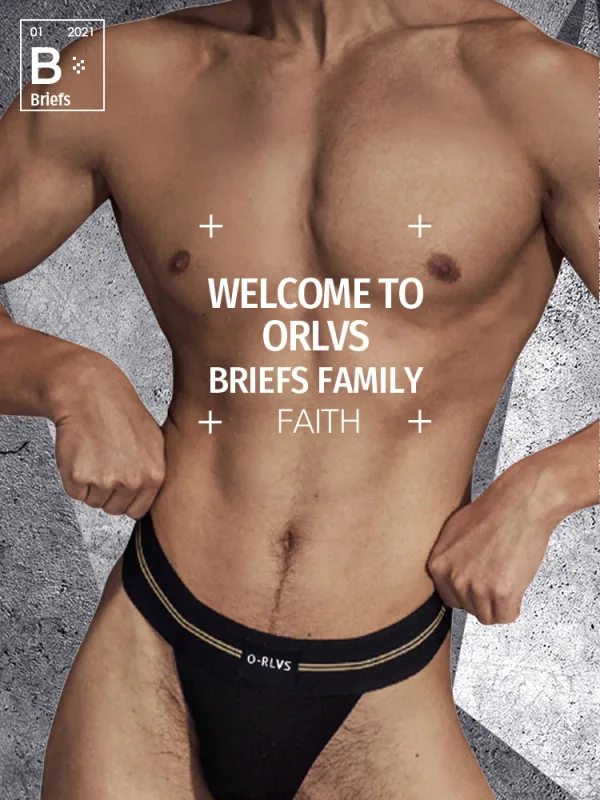 Mga Brief Panlalaking Seamless Hip Design Mens Underwaer Super Large Wide 5cm Elastic Band Independent Codpiece Boy Short Pants — image 7