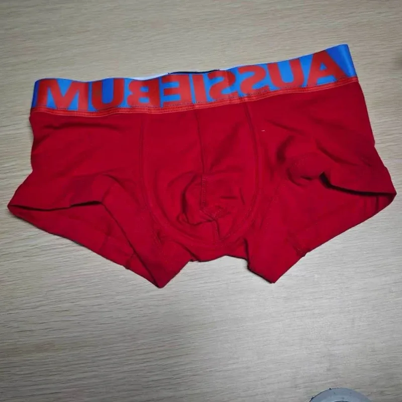 2026 Fashion Men's Cross-border Europe, America, Simple Fashion Men's Classic briefs Cotton Sweat-absorbing AUM-360