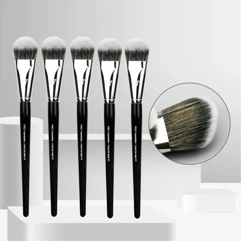 Professional Foundation Brush 47/52 Broom Head Liquid Foundation Shadow Repairing Brushes Women Face Base Makeup Beauty Tools — image 8