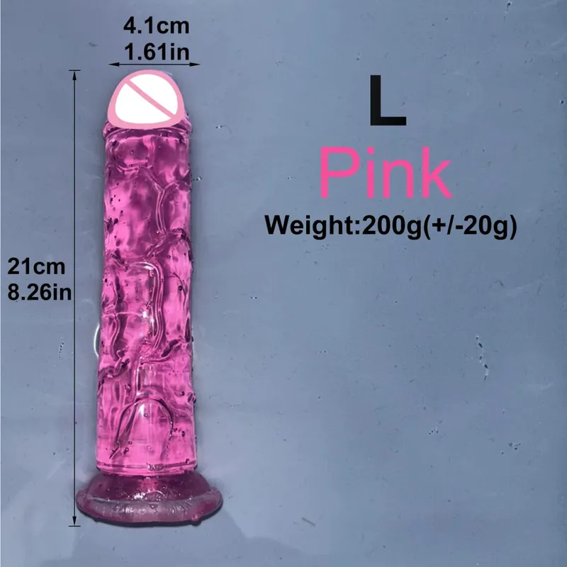 Barato 5 colores pequeño consolador transparente ventosa gelatina pene mujeres erótico sexo Anal juguetes clítoris suave masturbadores vaginales pene — image 20